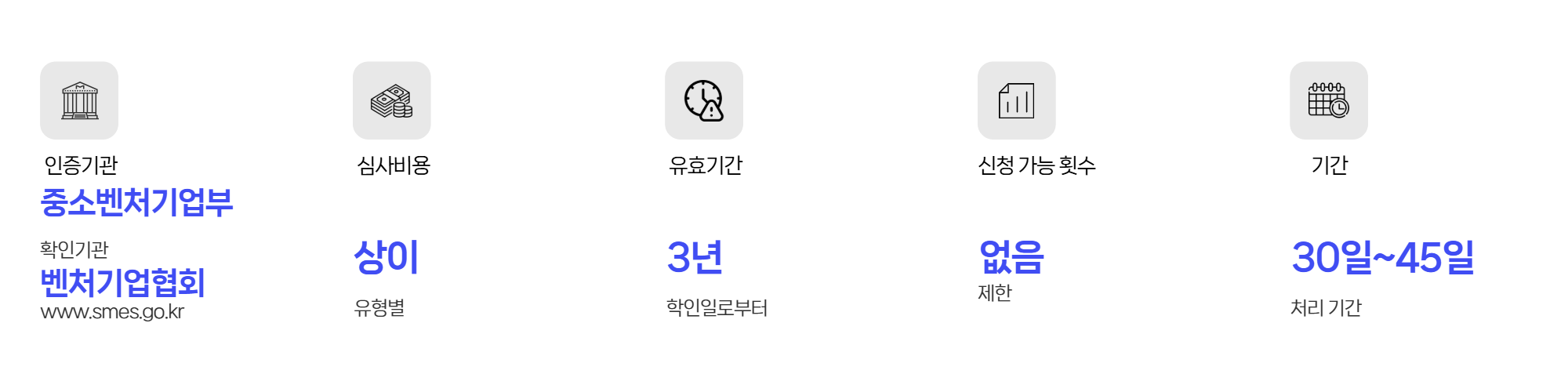 벤처기업_인증정보